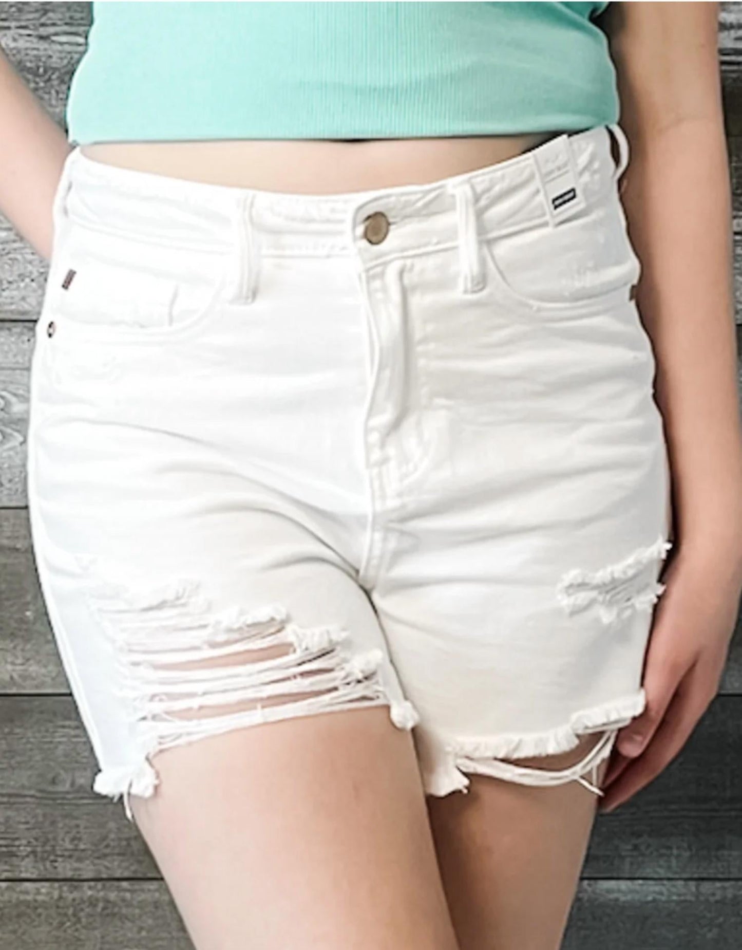 Judy Blue - Distressed Shorts