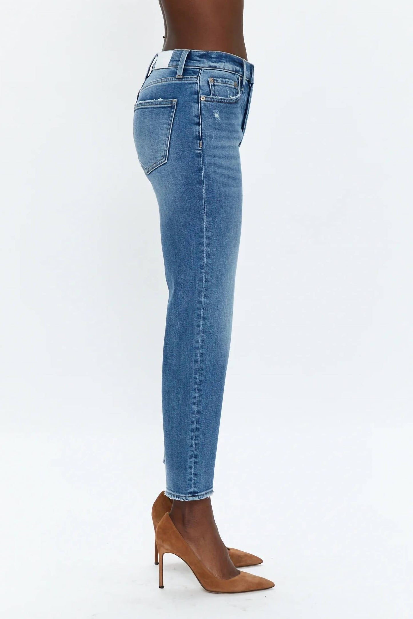 Pistola - Charlie High Rise Straight Ankle Jeans