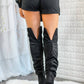 Surelymine - Unmatchable Pointy Slouchy Knee And Thigh High Boots