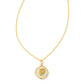 Kendra Scott - Women's Letter P Disc Pendant Necklace