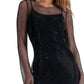 Elan - Long Sheer Sleeve Dress