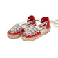 Bobo Choses - Girl's Lace-up Cotton Espadrille