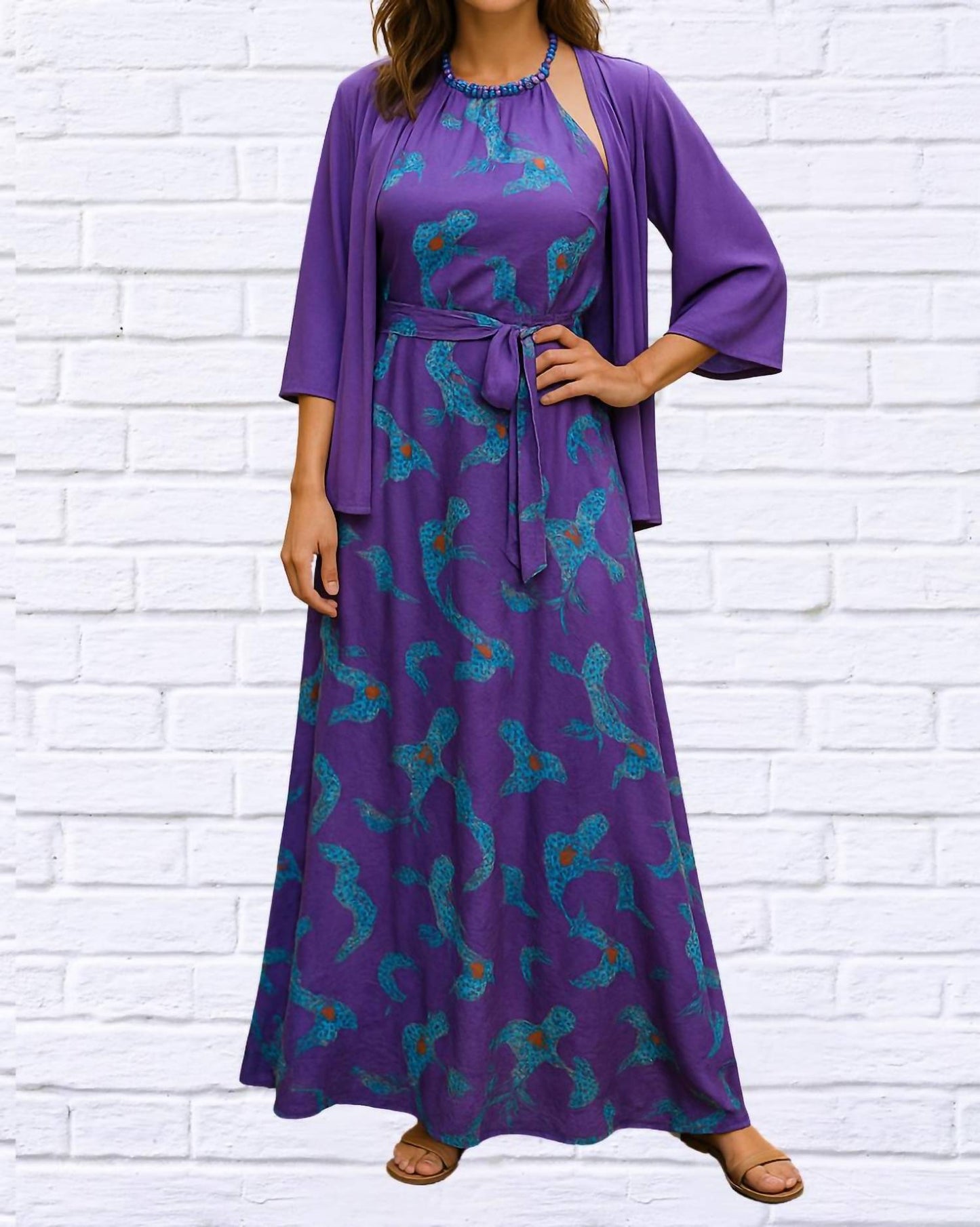 Diva Usa - Sibella Maxi Chiffon Dress
