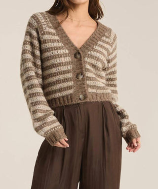 Z Supply - Este Metallic Stripe Cardigan