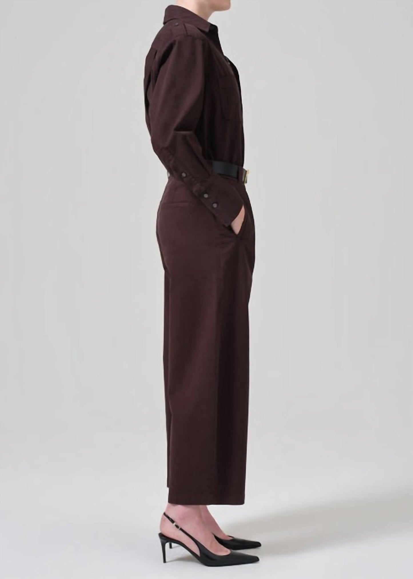 Citizens Of Humanity - Cara Cropped Pleated Trouser