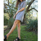 Ann Mashburn - Elbow Sleeve Frill Dress