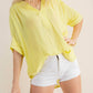 Kori - Drop V-neck Top
