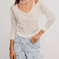 Free People - Soft focus fine gauge pullover