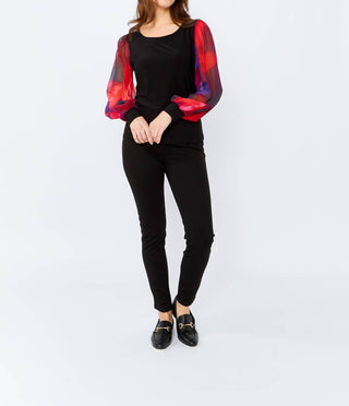 Frank Lyman - Scoop Neck Knit Top