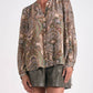 Elan - Paisley Print Blouse