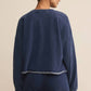Z Supply - Circuit Knit Denim Sweatshirt