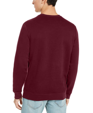 Levi's Men's Bailey Logo Crew-neck Sweatshirt Red Size Extra Large
