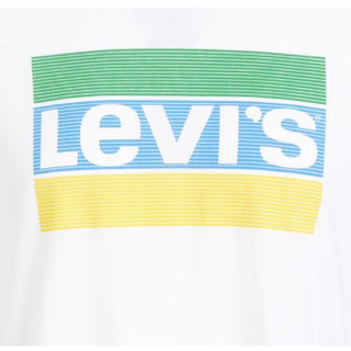 Levi's Men's Teesdale Logo T-Shirt White Size 2 Extra Large