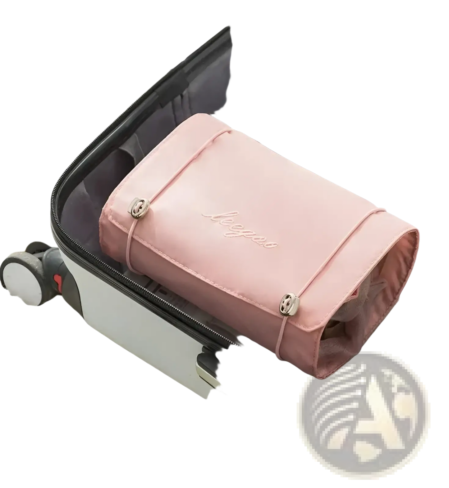 4 in 1 Travel Makeup Bag Roll Up Toiletry Organizer