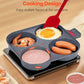 4-cup Nonstick Egg Pan with Lid and Induction Base