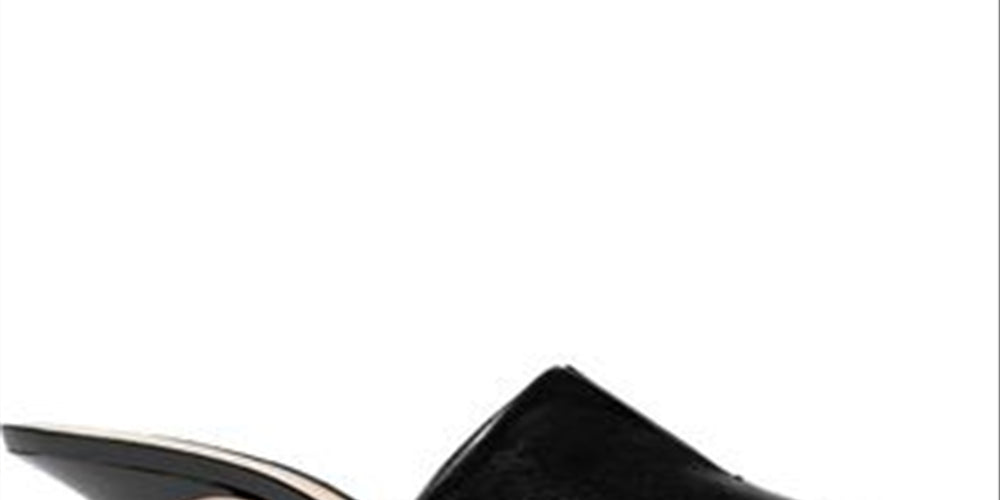 Schutz Women's Ivna Leather Mules Black Size 6.5