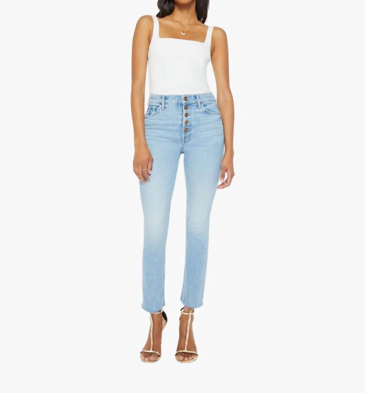 Mother - Pixie Dazzler Ankle Fray Jeans