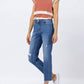 Judy Blue - Howdy High Waist Boyfriend Jeans With Stitched Seam Detail - Plus Size