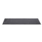 HolaHatha Lightweight Padded Foam Fitness Mat for Workout Activity, Medium, Grey