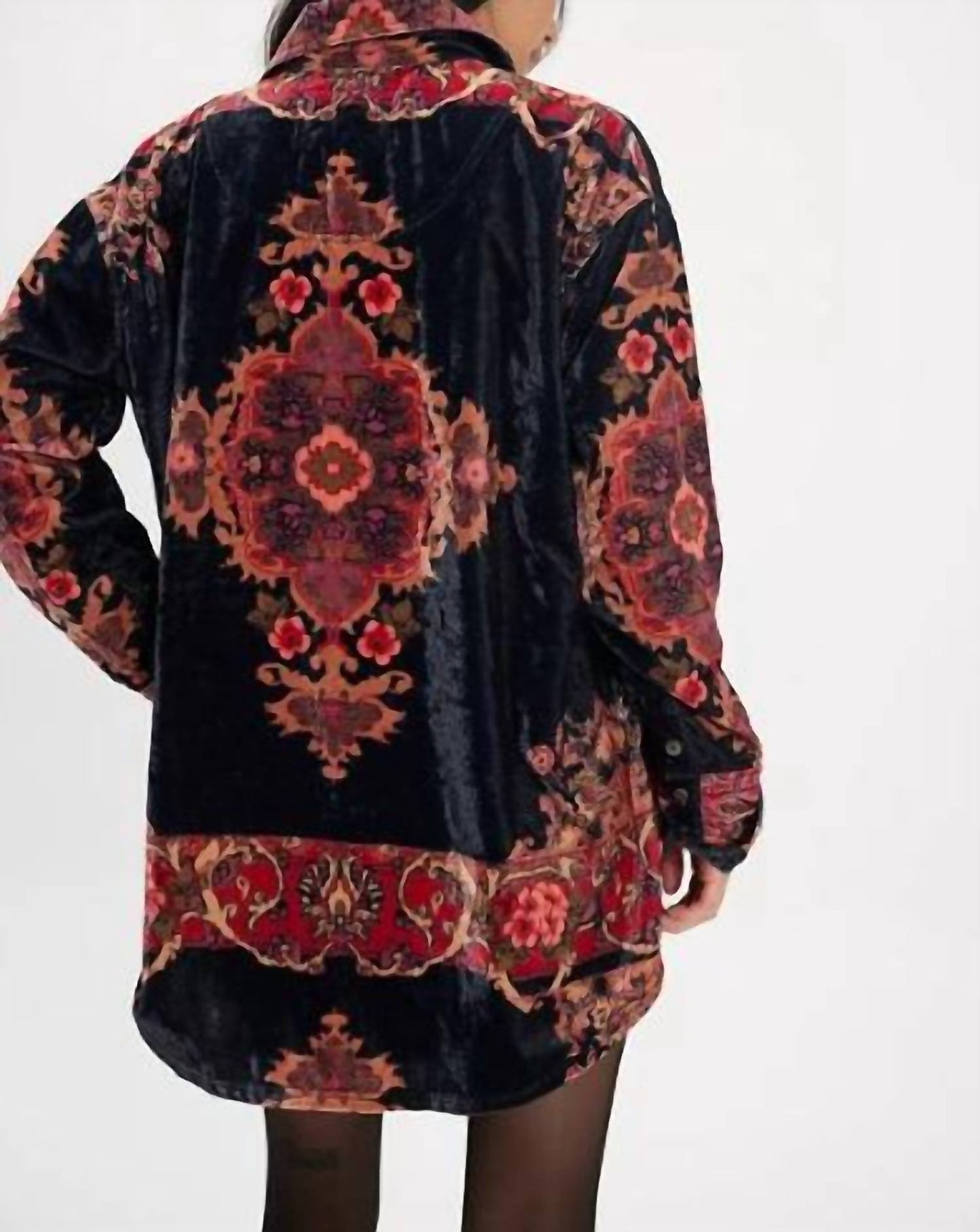 Free People - One Night Velvet Top