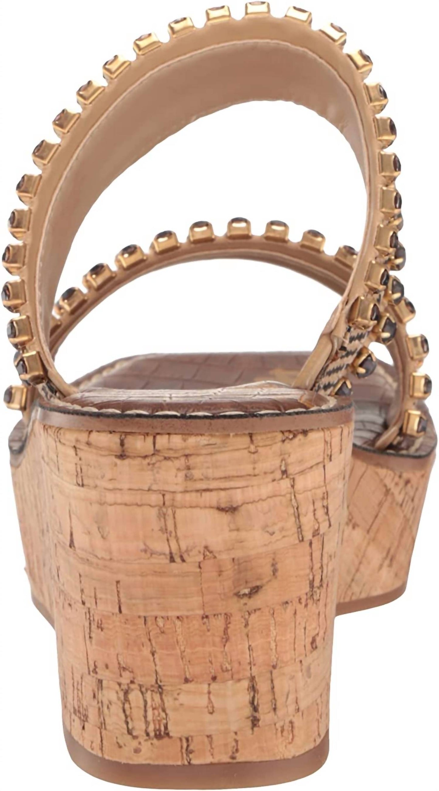 Sam Edelman - Women's Double Strap Slip On Open Toe Wedge Sandals