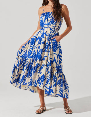 Astr - Sarina Linen-blend Maxi Dress