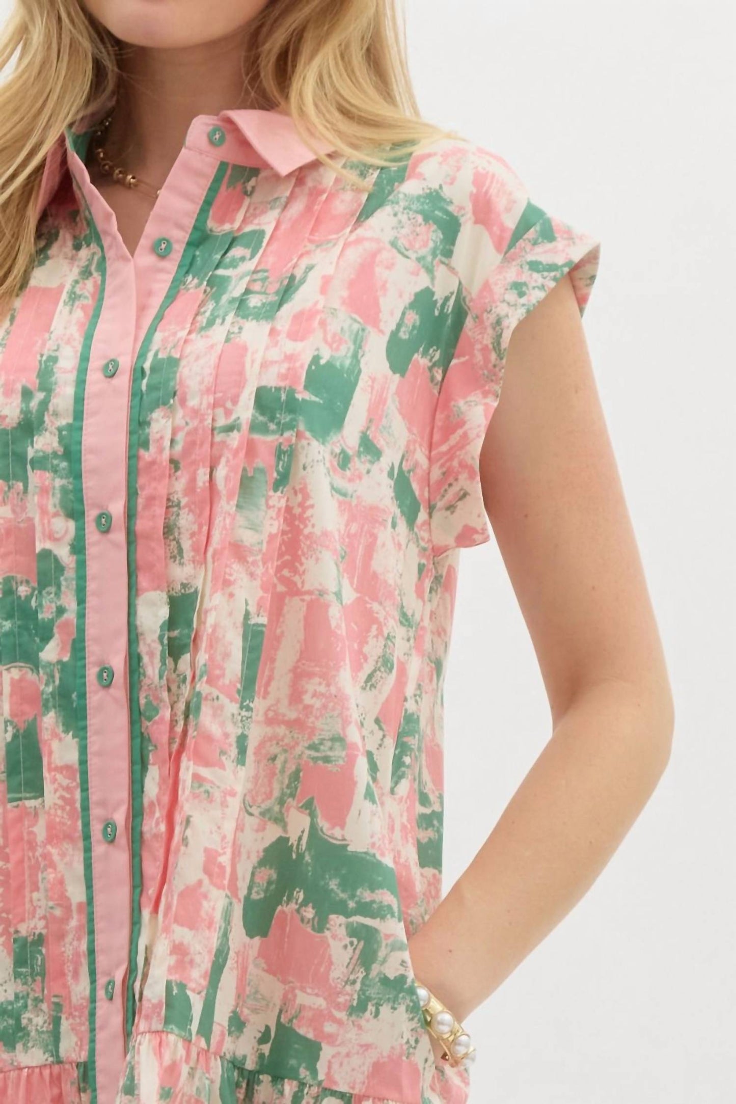 Entro - Sleeveless Mini Dress