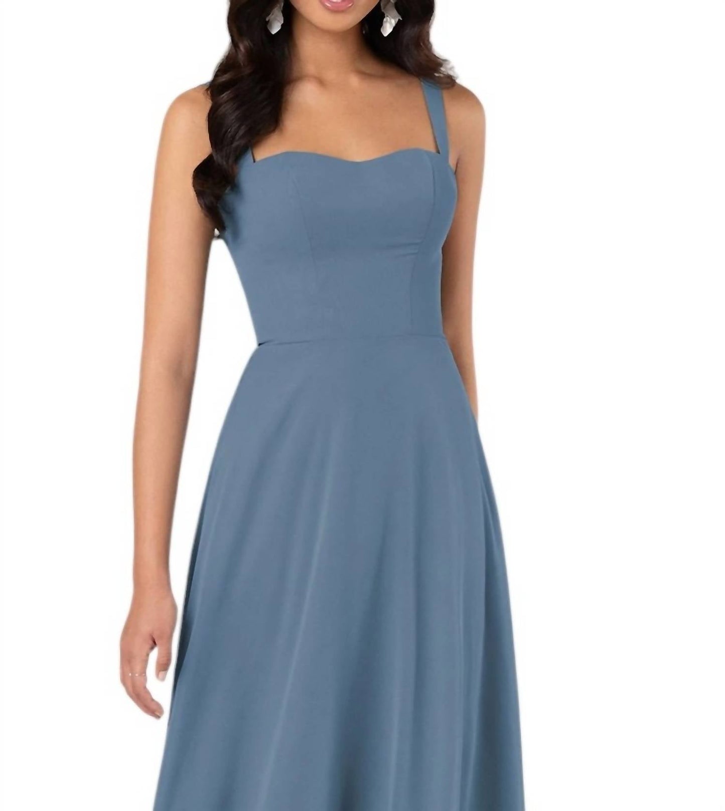 Sorella Vita - Chiffon Bridesmaid Dress with Sweetheart Neckline