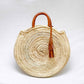 Craftberber - Women's Round Straw Bag