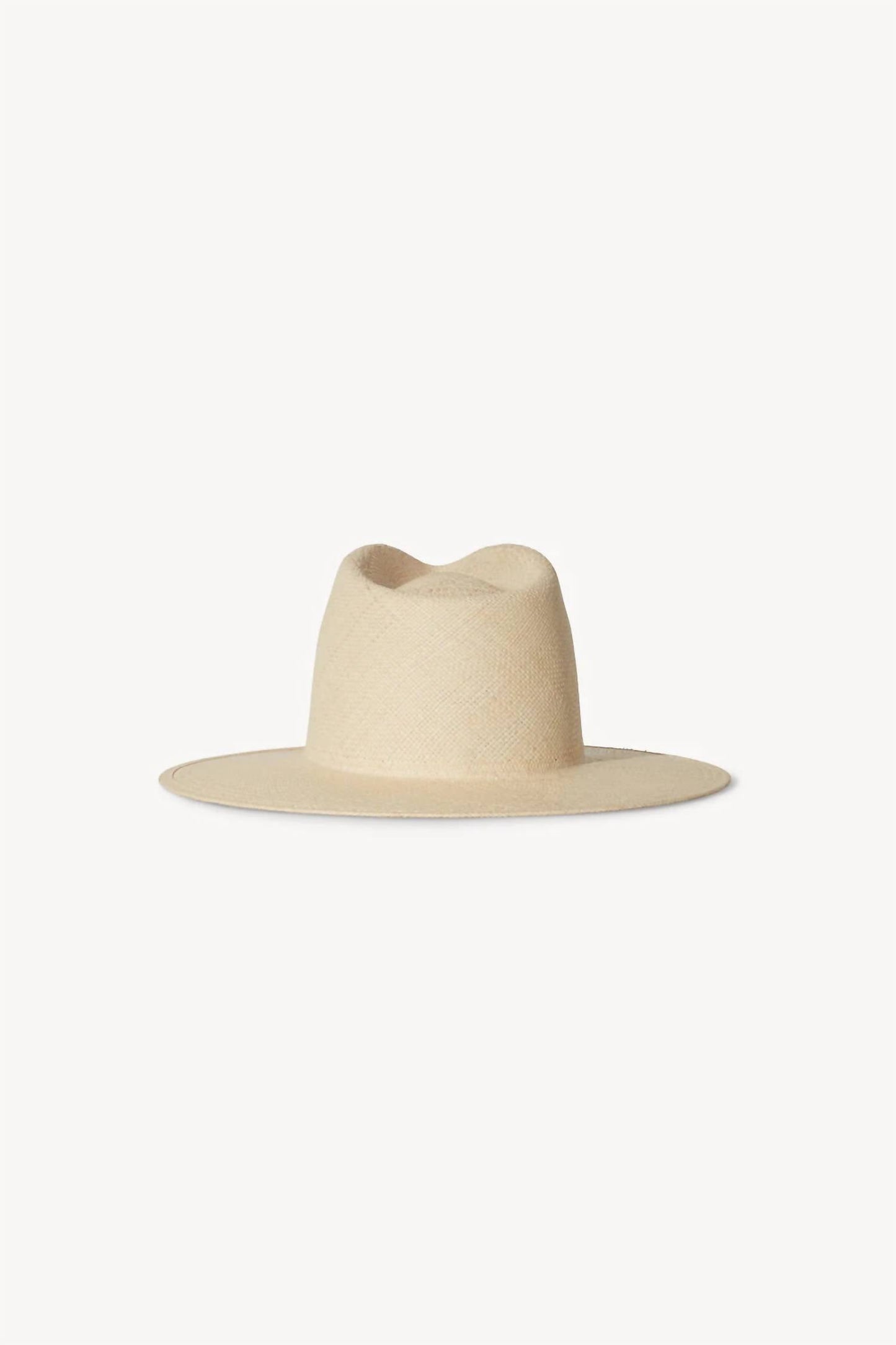 Janessa Leone - Women's Greta Structured Panama Straw Fedora Hat