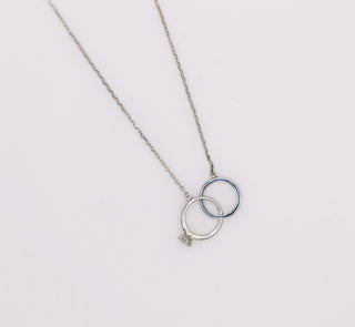 Eternal Embrace White Gold Necklace - Timeless Luxury