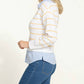 Fdj - Long Sleeve Mix Media Sweater