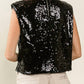 Bibi - Touch Down Sequins Game Day Tank Tops