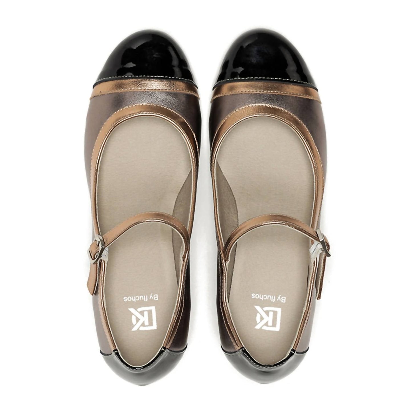 Fluchos - Women's Frida Heeled Mary Jane Shoes