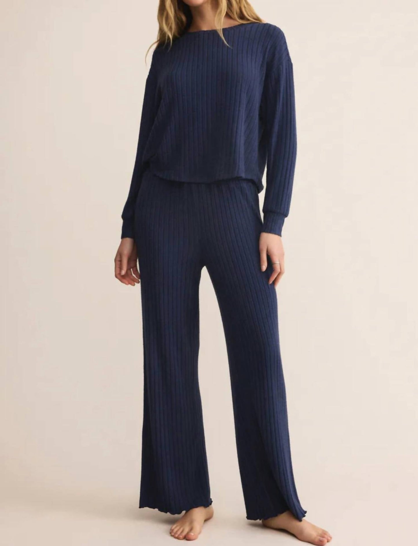 Z Supply - Ribbed Long Sleeve Top