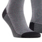 Falke Men's Sensitive Herringbone Wool Blend Socks Black Size Regular
