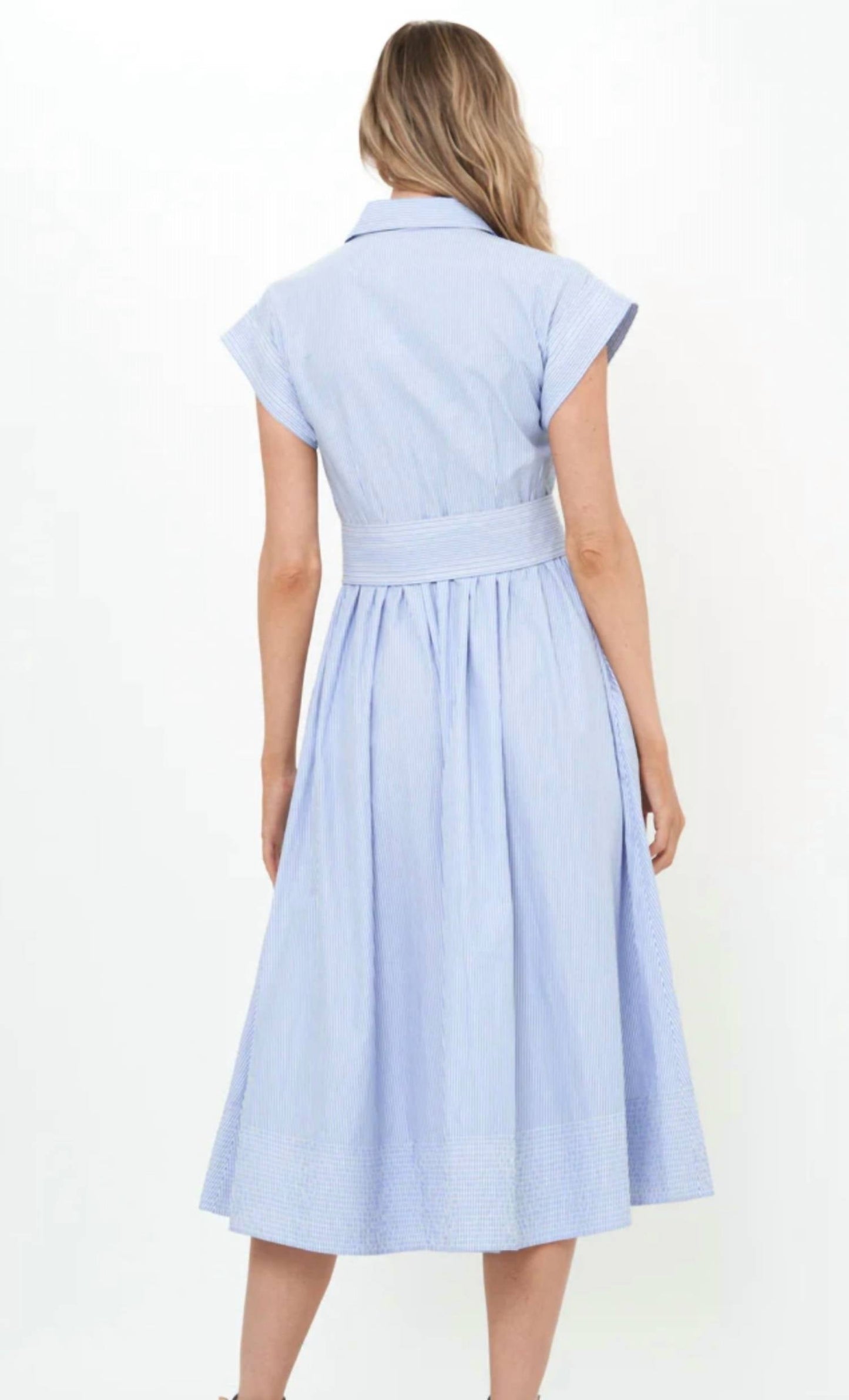 Oliphant - Belted Shirt Dress