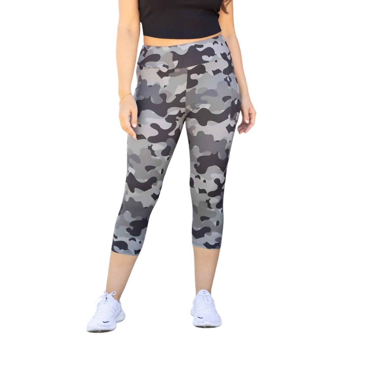 Julia Rose - Ace Capri Leggings With Pockets