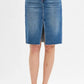 Trendsi - Risen Full Size High Rise Front Slit Pencil Skirts Plus Size