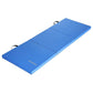 BalanceFrom Fitness GoGym 6x2ft Folding Exercise Mat with Handles, Blue (2 Pack)