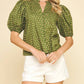 Pinch - Jenna Puff Sleeve Top