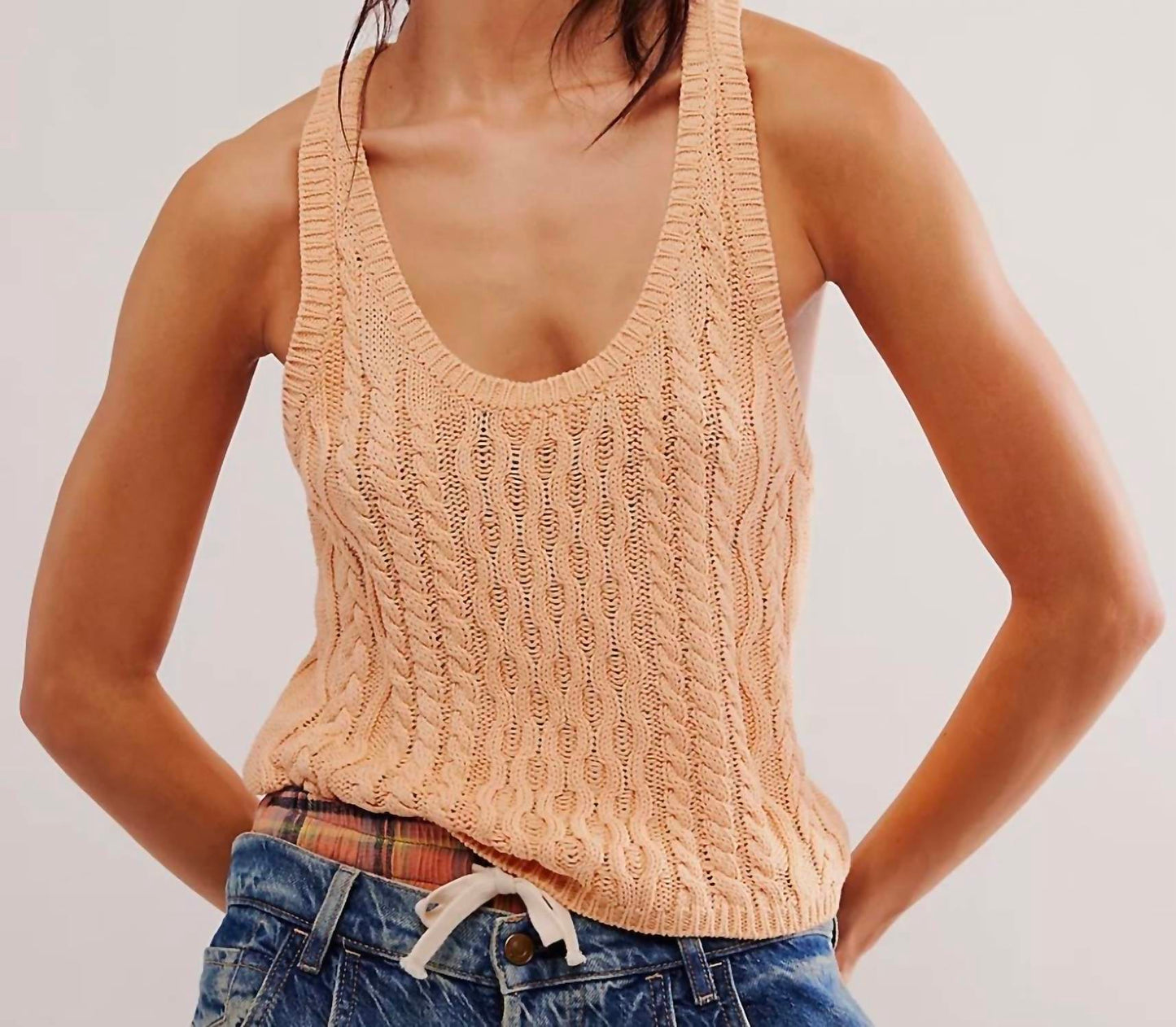 Free People - High Tide Cable Knit