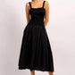 Central Park West - Evie Mixed Media Dress