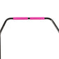 HolaHatha 40" Mini Trampoline Fitness Rebounder with Adjustable Handle, Pink