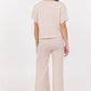 Vintage Havana - Knit Pant With Whip Stitch
