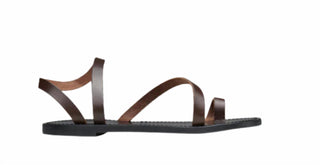 Ann Mashburn - Diagonal Strap Flat Sandal