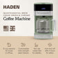 Haden Programmable Drip Coffee Maker, 12 Cup Cafe Machine & Carafe, Green/Chrome