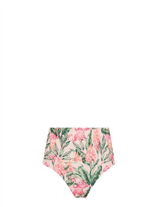 Lia Sahara - Women's Reversible Compression High Waist Bikini Bottom