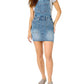 Judy Blue - HIGH WAIST RAW HEM OVERALL DENIM SKIRT