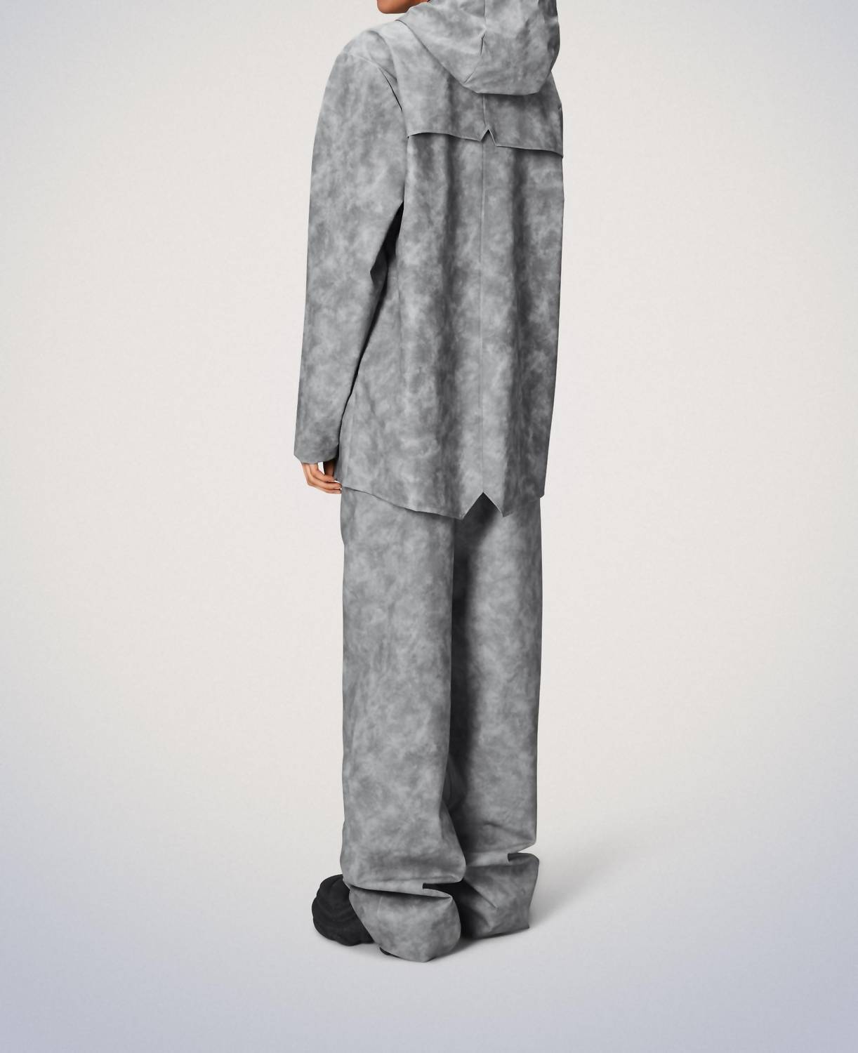 Rains - Snap Closure Raincoat Jacket